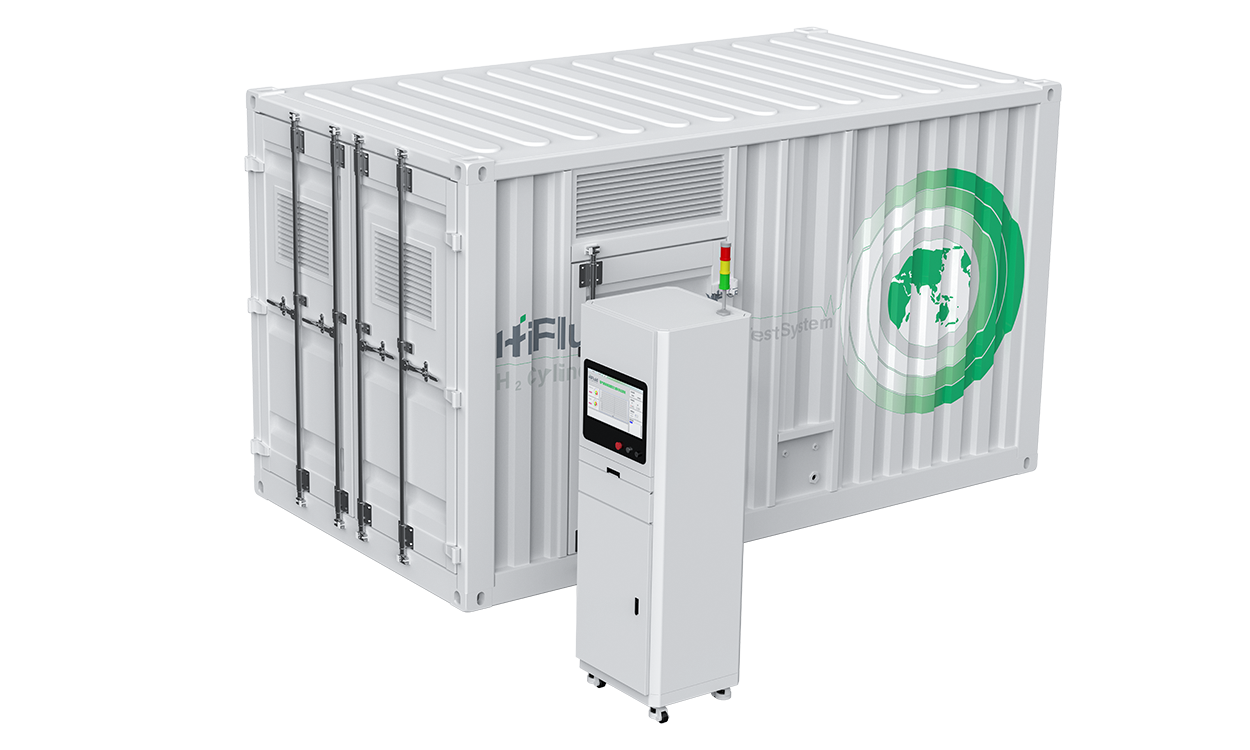 氢气瓶静压爆破试验系统